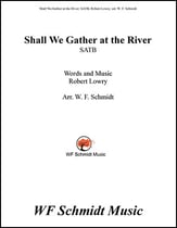 Shall We Gather at the River SATB choral sheet music cover